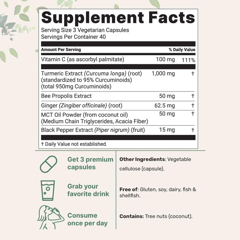 Revina™ 6-in-1 Turmeric Curcumin Complex