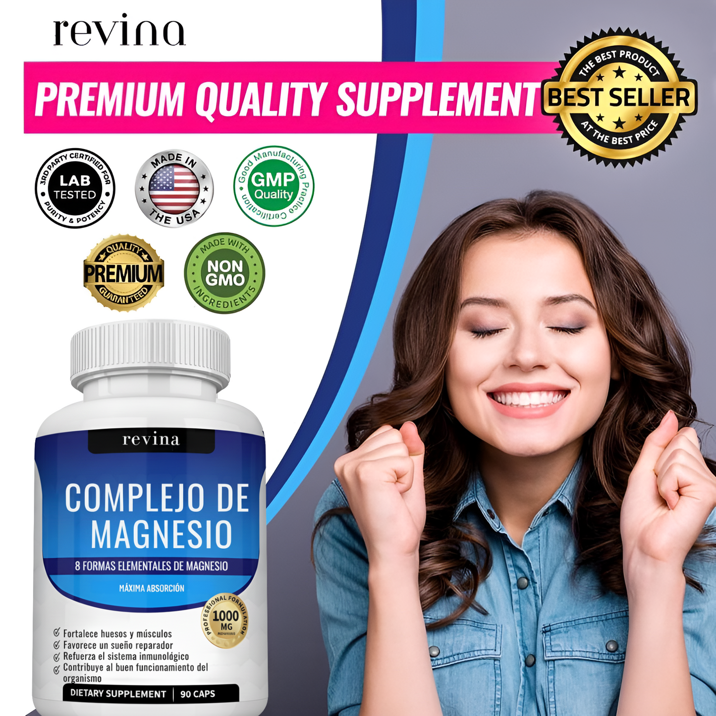 Revina™ Complejo de Magnesio